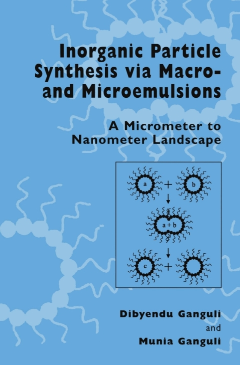 Cover image for book Inorganic Particle Synthesis via Macro and Microemulsions