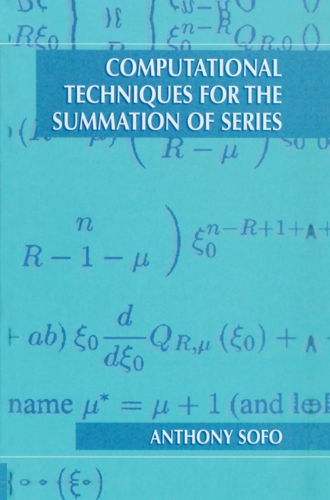 Cover image for book Computational Techniques for the Summation of Series