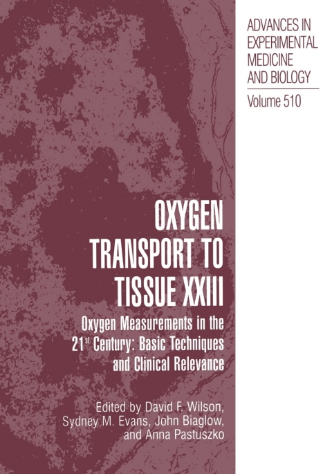 Oxygen Transport To Tissue XXIII 