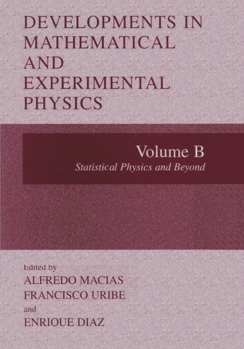 Cover image for book Developments in Mathematical and Experimental Physics