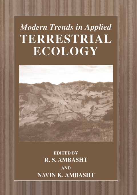 Cover image for book Modern Trends in Applied Terrestrial Ecology