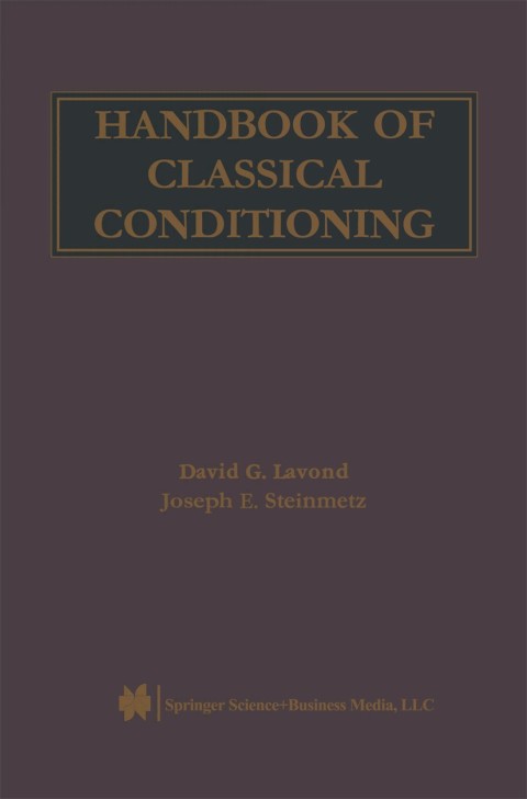 Cover image for book Handbook of Classical Conditioning