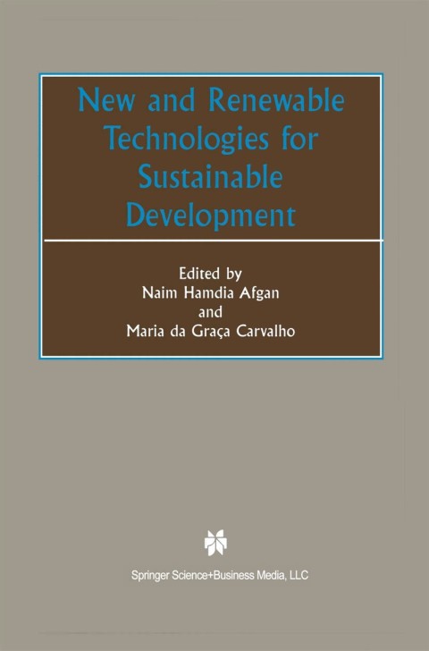 Cover image for book New and Renewable Technologies for Sustainable Development