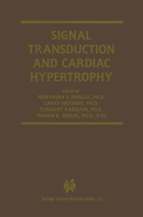 Cover image for book Signal Transduction and Cardiac Hypertrophy