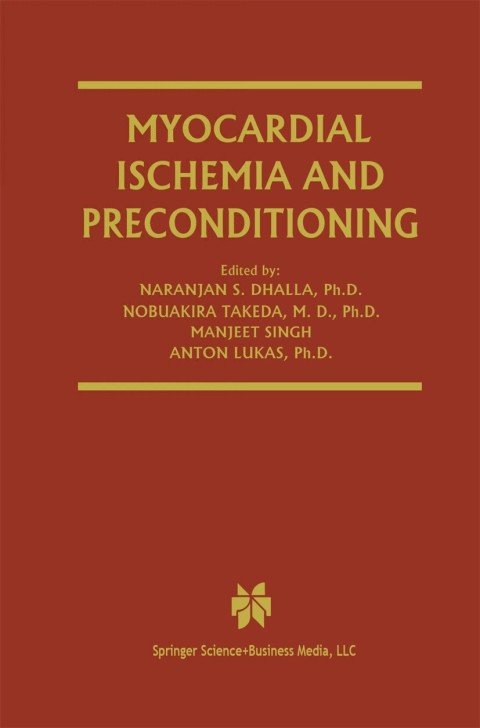 Cover image for book Myocardial Ischemia and Preconditioning