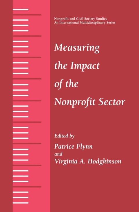 Cover image for book Measuring the Impact of the Nonprofit Sector