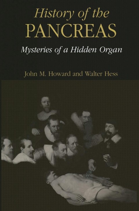 Cover image for book History of the Pancreas: Mysteries of a Hidden Organ