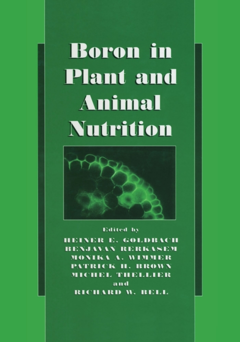 Cover image for book Boron in Plant and Animal Nutrition