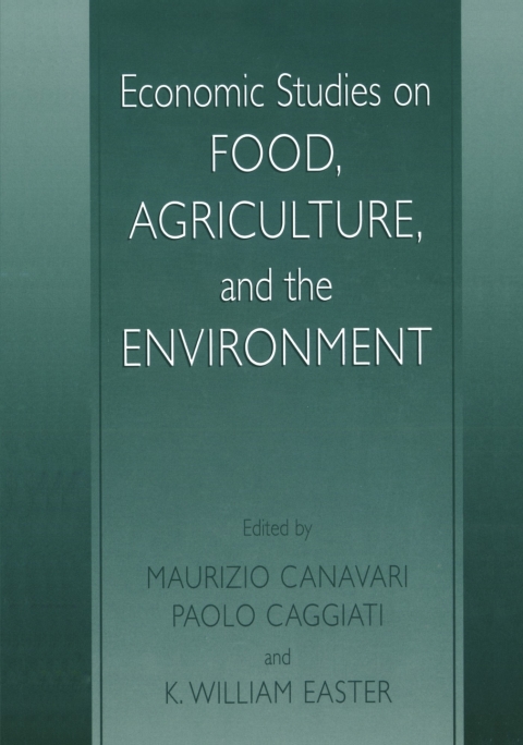 Cover image for book Economic Studies on Food, Agriculture, and the Environment