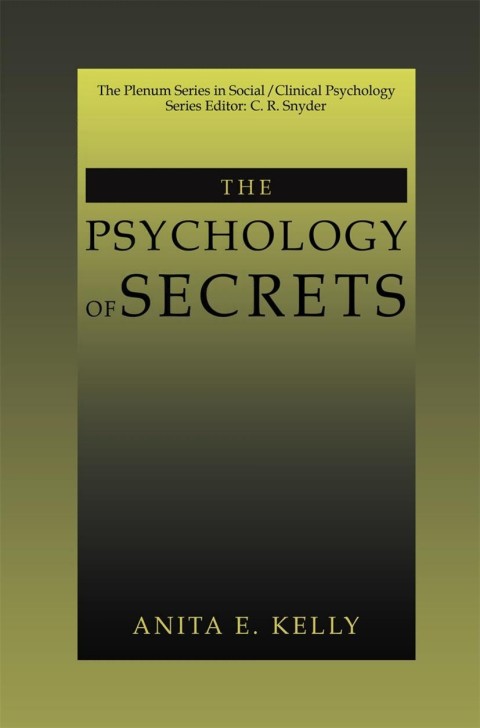 Cover image for book The Psychology of Secrets