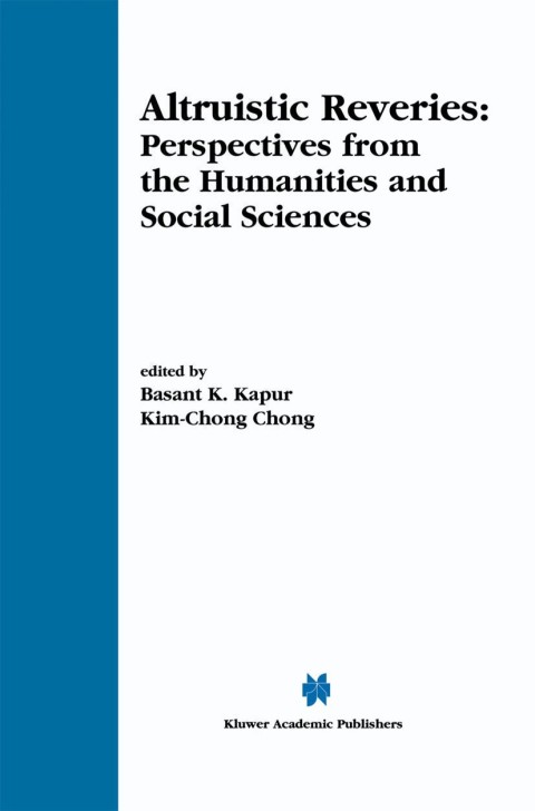 Cover image for book Altruistic Reveries
