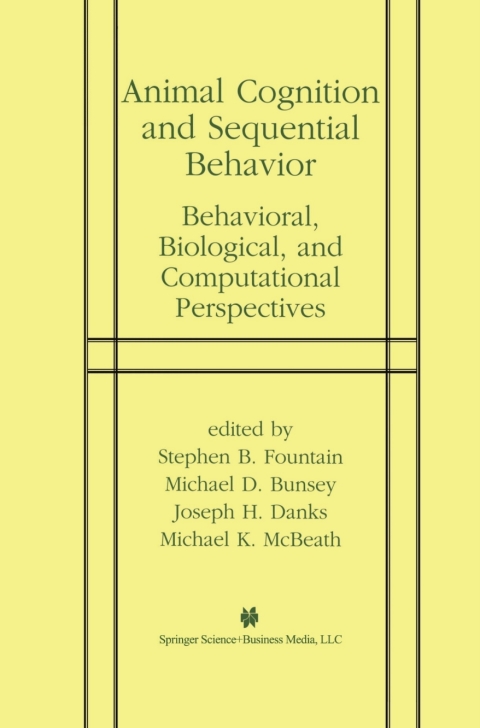 Cover image for book Animal Cognition and Sequential Behavior