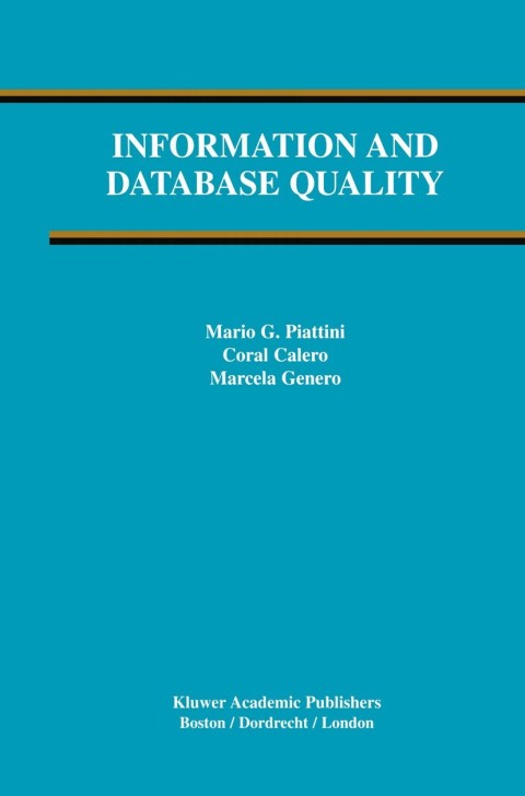 Cover image for book Information and Database Quality