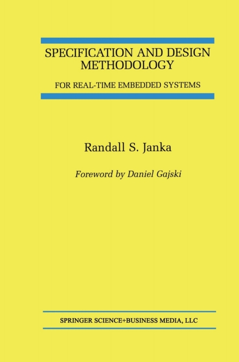 Cover image for book Specification and Design Methodology for Real-Time Embedded Systems