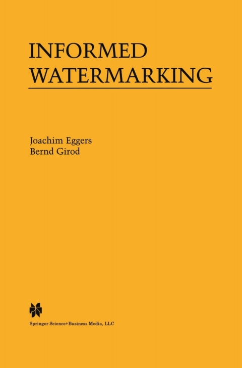 Cover image for book Informed Watermarking