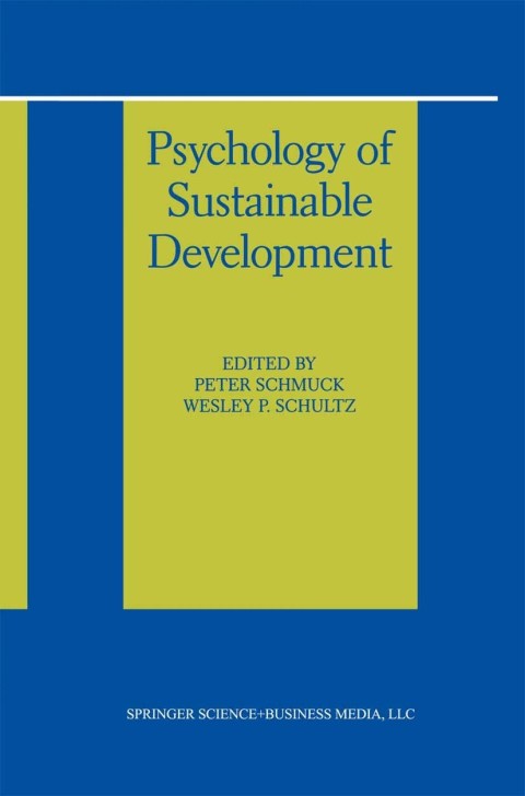 Cover image for book Psychology of Sustainable Development