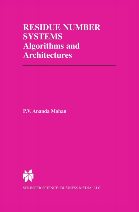 Cover image for book Residue Number Systems