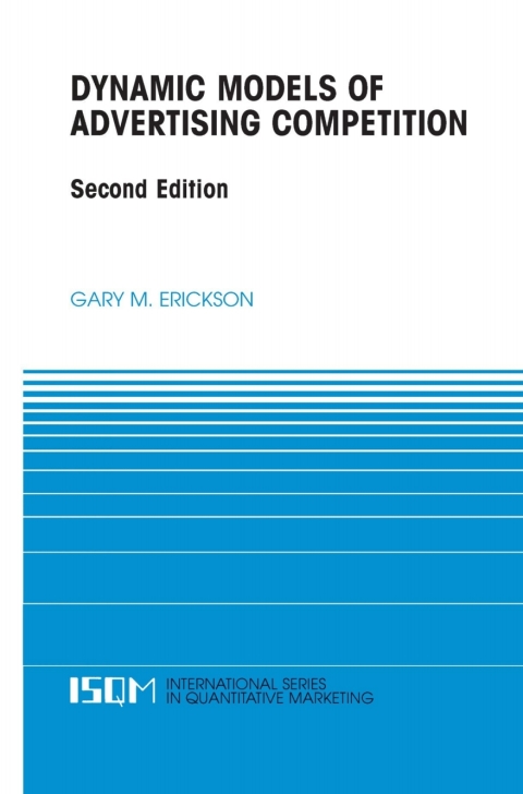 Cover image for book Dynamic Models of Advertising Competition