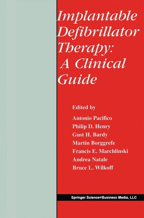 Cover image for book Implantable Defibrillator Therapy: A Clinical Guide