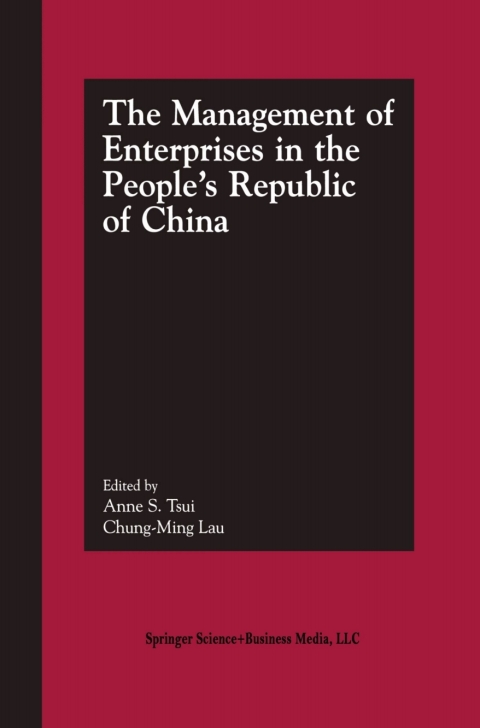 Cover image for book The Management of Enterprises in the People’s Republic of China
