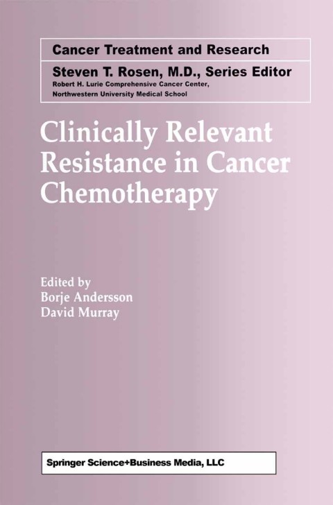 Cover image for book Clinically Relevant Resistance in Cancer Chemotherapy