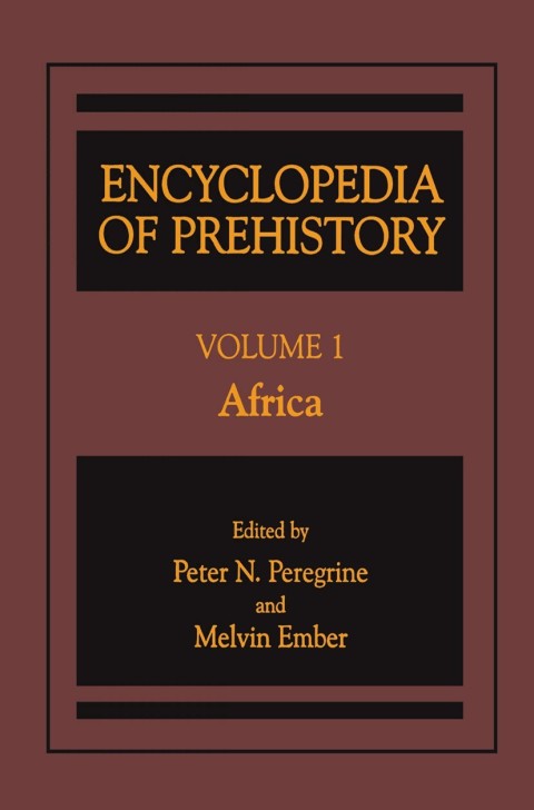 Cover image for book Encyclopedia of Prehistory