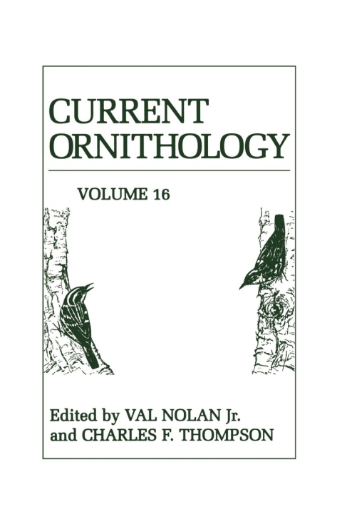 Cover image for book Current Ornithology