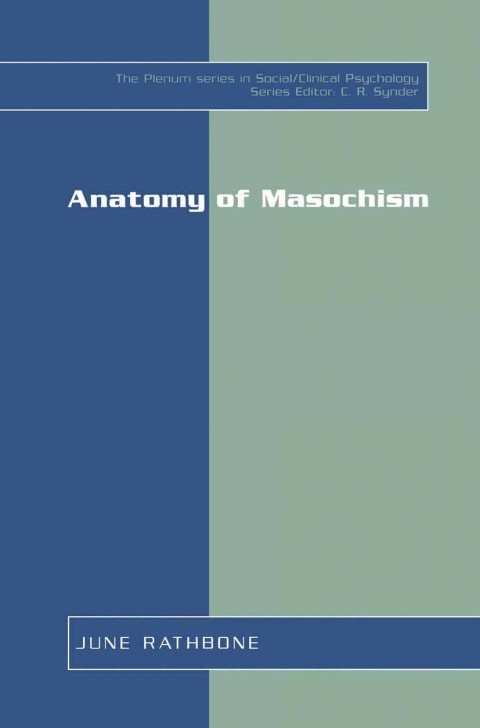 Cover image for book Anatomy of Masochism