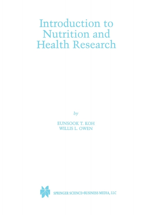 Cover image for book Introduction to Nutrition and Health Research