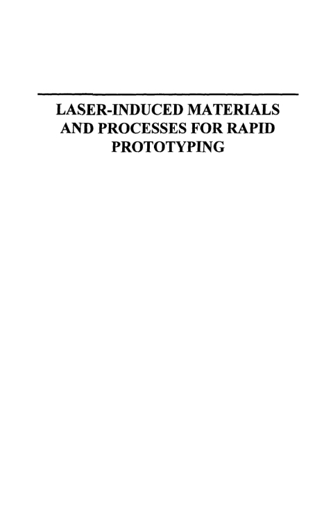 Cover image for book Laser-Induced Materials and Processes for Rapid Prototyping