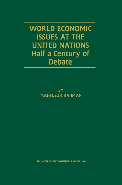 Cover image for book World Economic Issues at the United Nations