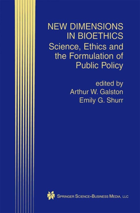 Cover image for book New Dimensions in Bioethics