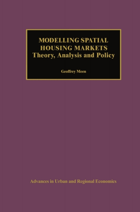 Cover image for book Modelling Spatial Housing Markets