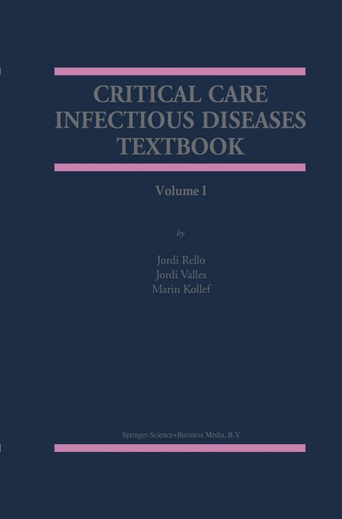 Cover image for book Critical Care Infectious Diseases Textbook