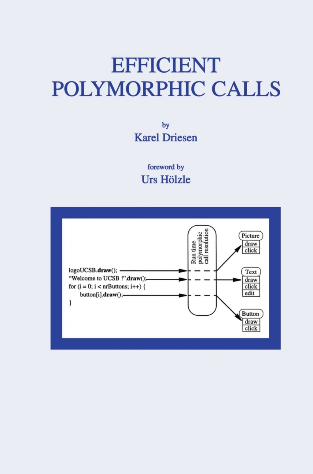 Efficient Polymorphic Calls (eBook)