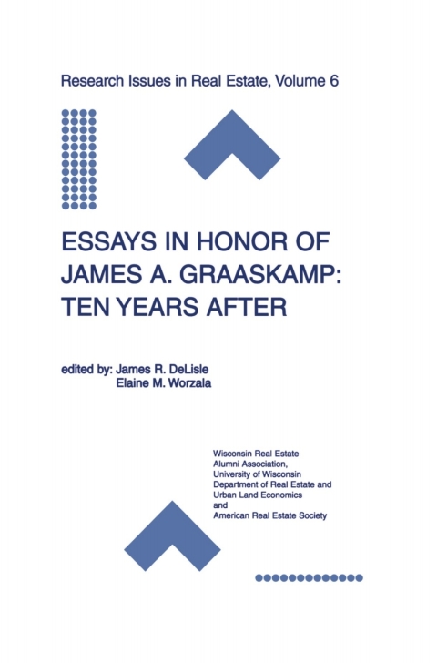Cover image for book Essays in Honor of James A. Graaskamp: Ten Years After