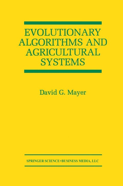 Cover image for book Evolutionary Algorithms and Agricultural Systems