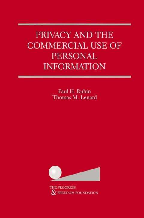 Cover image for book Privacy and the Commercial Use of Personal Information
