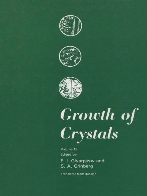Cover image for book Growth of Crystals
