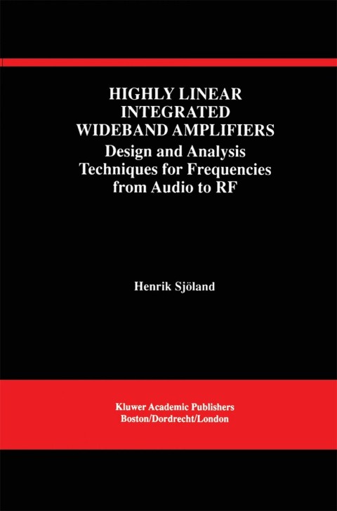 Cover image for book Highly Linear Integrated Wideband Amplifiers