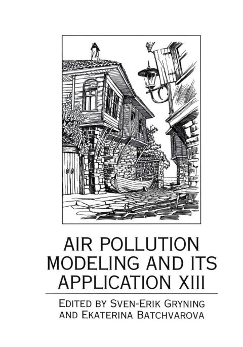 Cover image for book Air Pollution Modeling and Its Application XIII