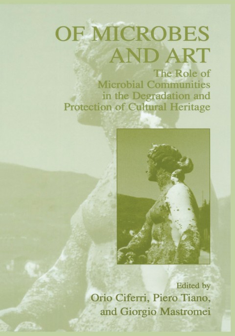 Cover image for book Of Microbes and Art