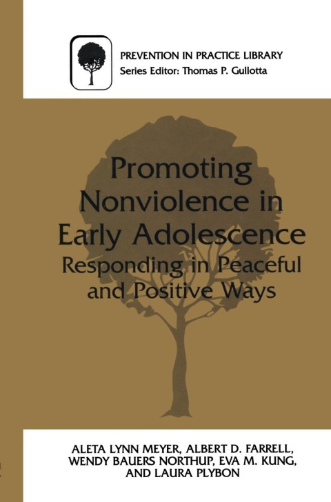 Cover image for book Promoting Nonviolence in Early Adolescence