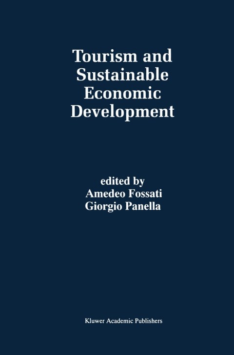 Cover image for book Tourism and Sustainable Economic Development