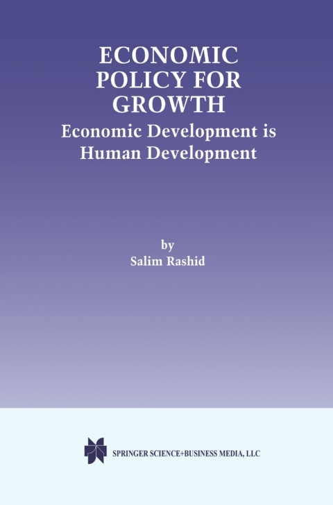 Cover image for book Economic Policy for Growth