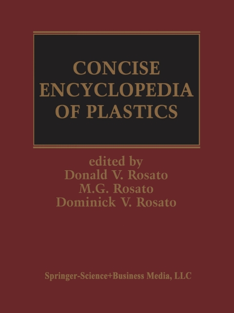 Cover image for book Concise Encyclopedia of Plastics