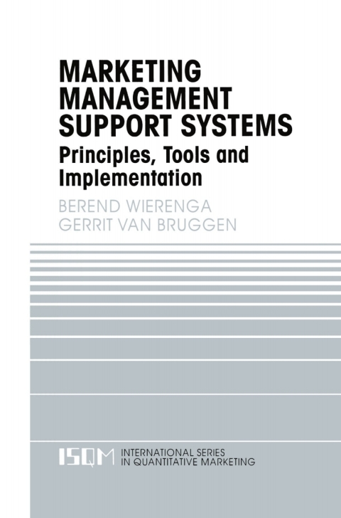 Cover image for book Marketing Management Support Systems