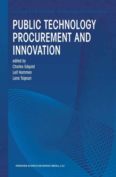 Cover image for book Public Technology Procurement and Innovation