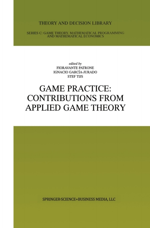 Game Practice: Contributions from Applied Game Theory 