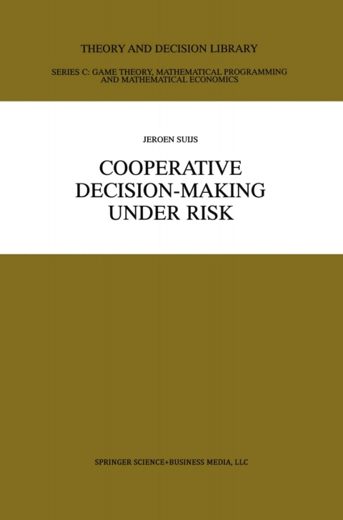 Cover image for book Cooperative Decision-Making Under Risk